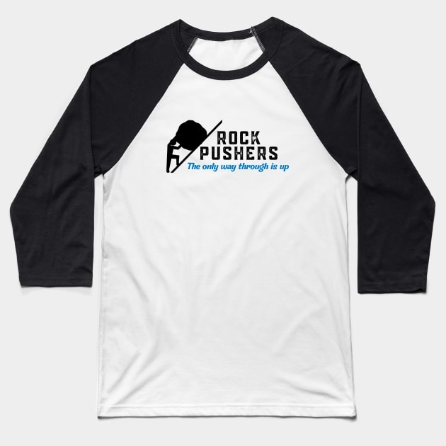 Rock Pushers Baseball T-Shirt by Healwell